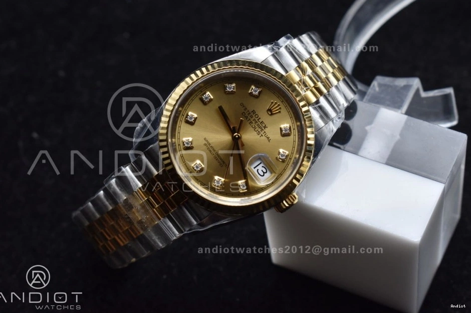 YG Best Steel SS YG 1:1 Clean 904L 126233 Jubilee Dial Diamonds VR3235 Edition DateJust 36 on Bracelet 0412